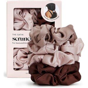 Softer Than Silk Scrunchies for Hair | Satin Scrunchies for Hair Ties for Women